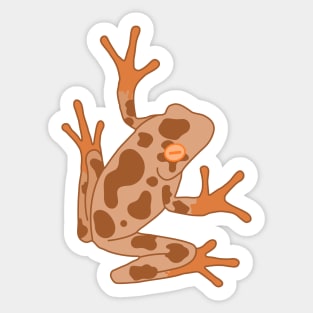 Chocolate Bull Frog Sticker